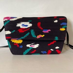 Vintage Black Colorful Purse